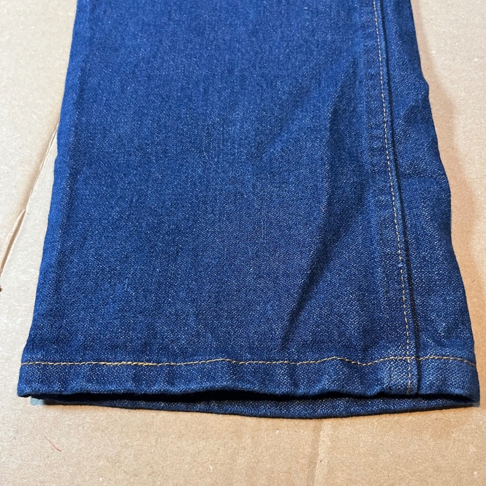Wrangler Cowboy Cut 14MWZ Slim Fit Tapered Leg Jeans Blue Denim Womens 13x32 NWT - Picture 6 of 6